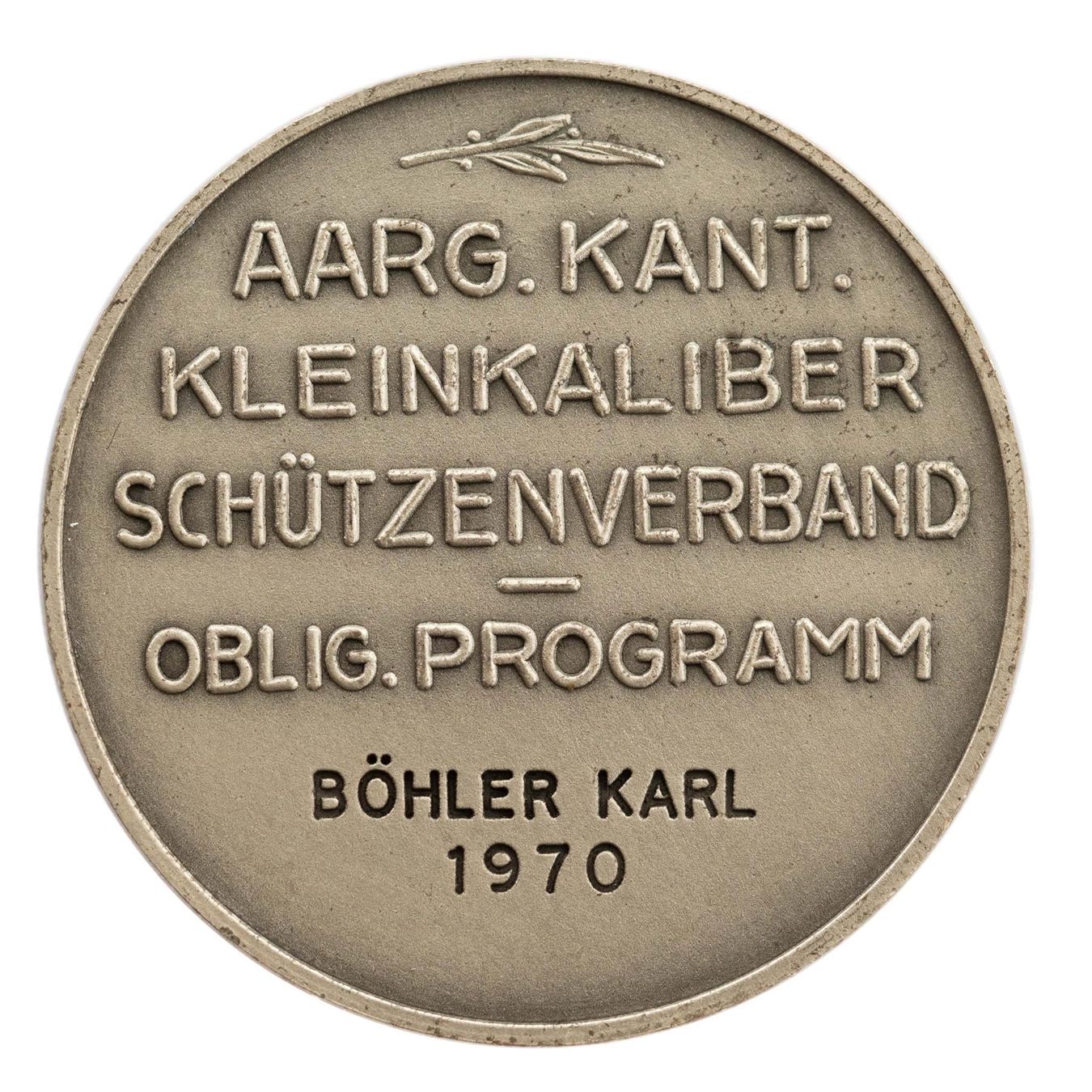 Medaglie: Medaille 1970 Obligatorisch. Programm AG Silber – Usato da Rotkreuz venduto da Swiss-Coins 1