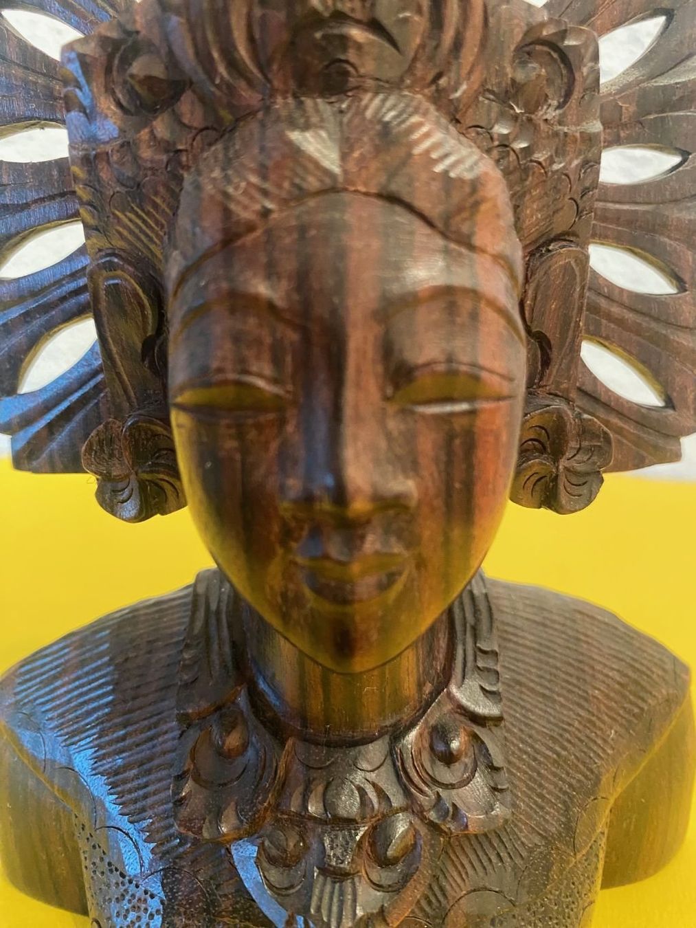 Statuette: Büste einer balinesischen Tempeltänzerin - Kunsthandwerk – Nuovo (secondo la descrizione) da Aarau venduto da chicochicomama 2