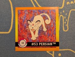 🇬🇧 Pokémon Sticker Serie 1 Artbox Persian 53