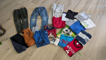 Cooles grosses Kleiderpaket - ab Gr. 116 - 128
