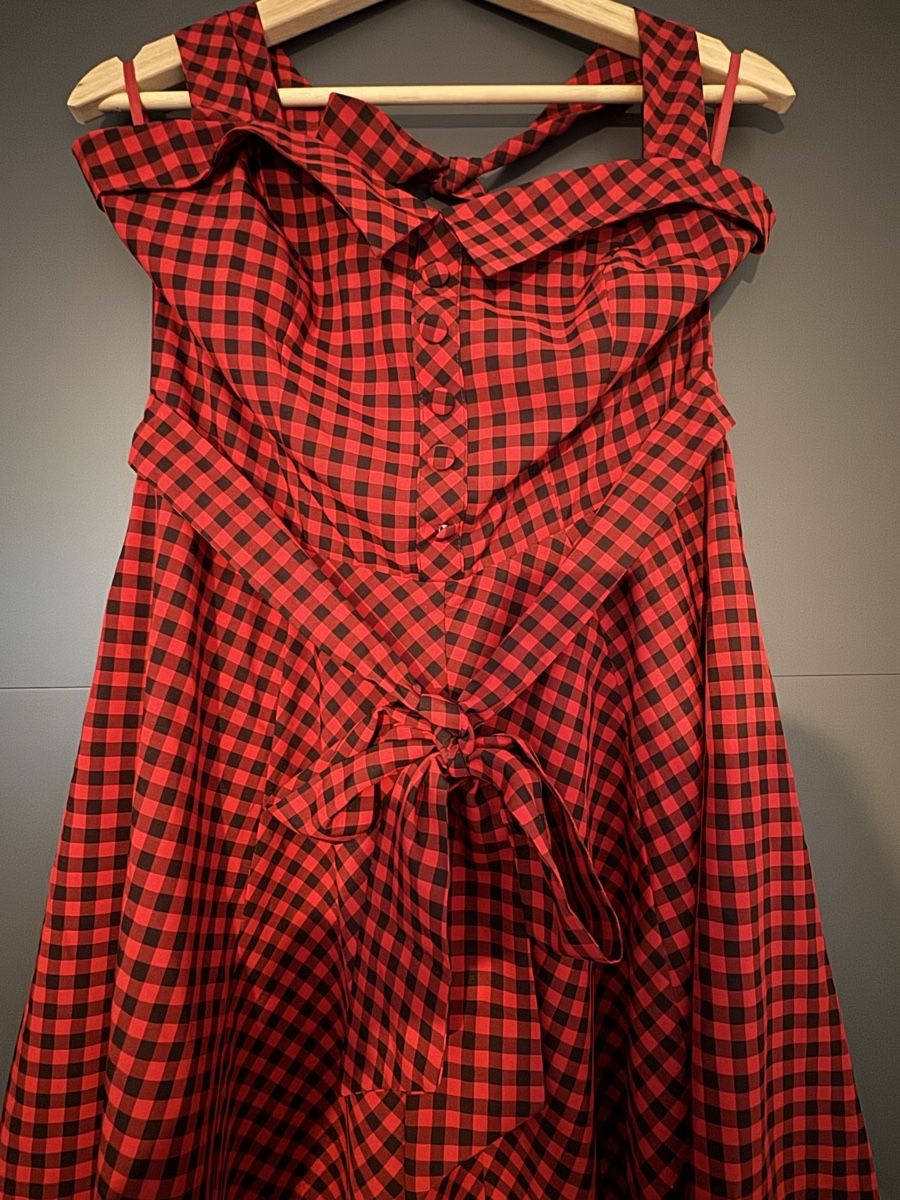 Vestiti: Rotes Kleid mit Karomuster – Usato da Aarau venduto da faXse 1