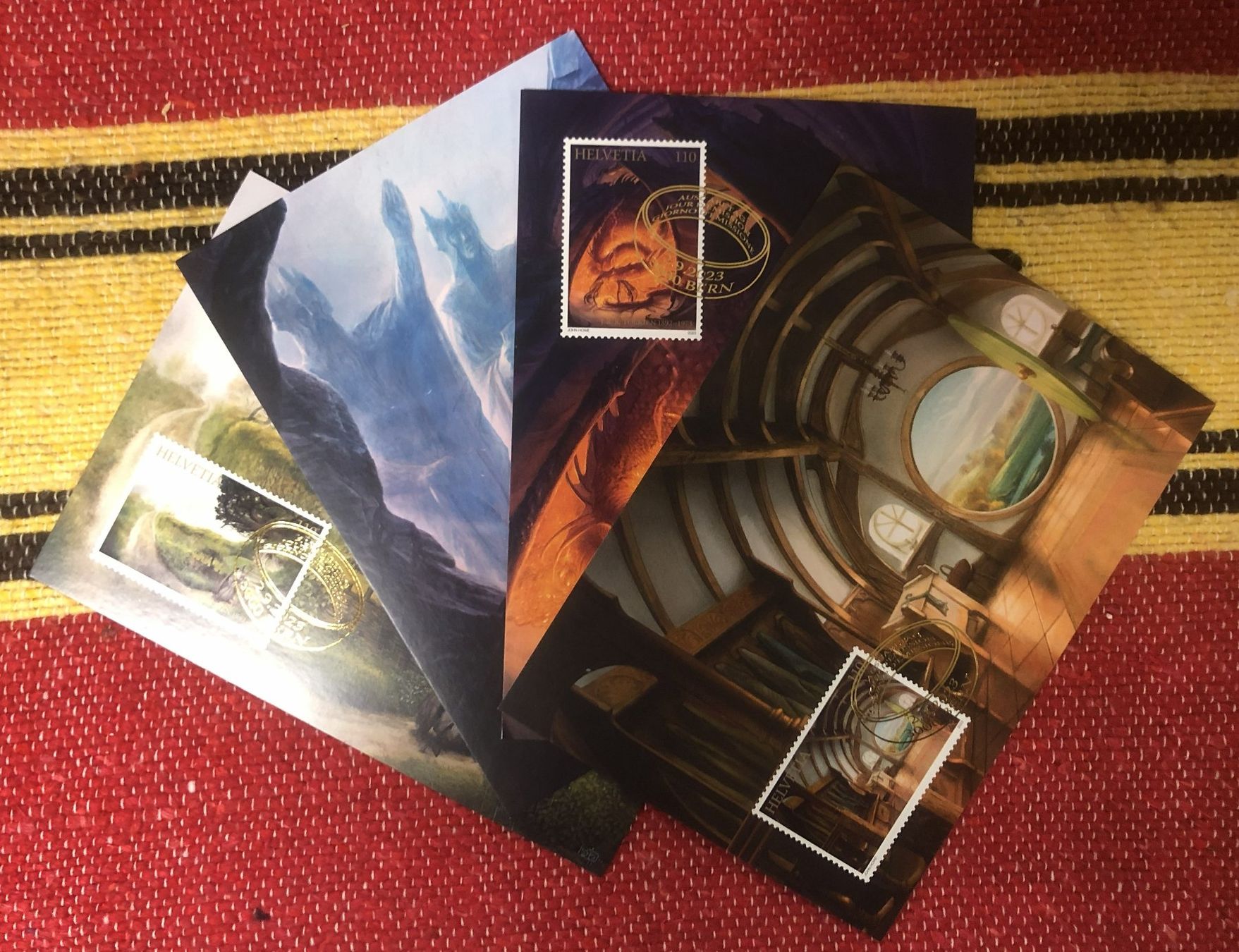 Tutti i francobolli: Cartes et timbres-poste John Howe – Nuovo (secondo la descrizione) da Bôle venduto da nic_7cxp