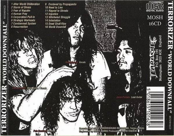 CDs: Terrorizer – World Downfall – D'occasion à Gingins par Demonseed 1