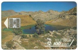 Telefonkarte Andorra AND-012 Lake Siscarò