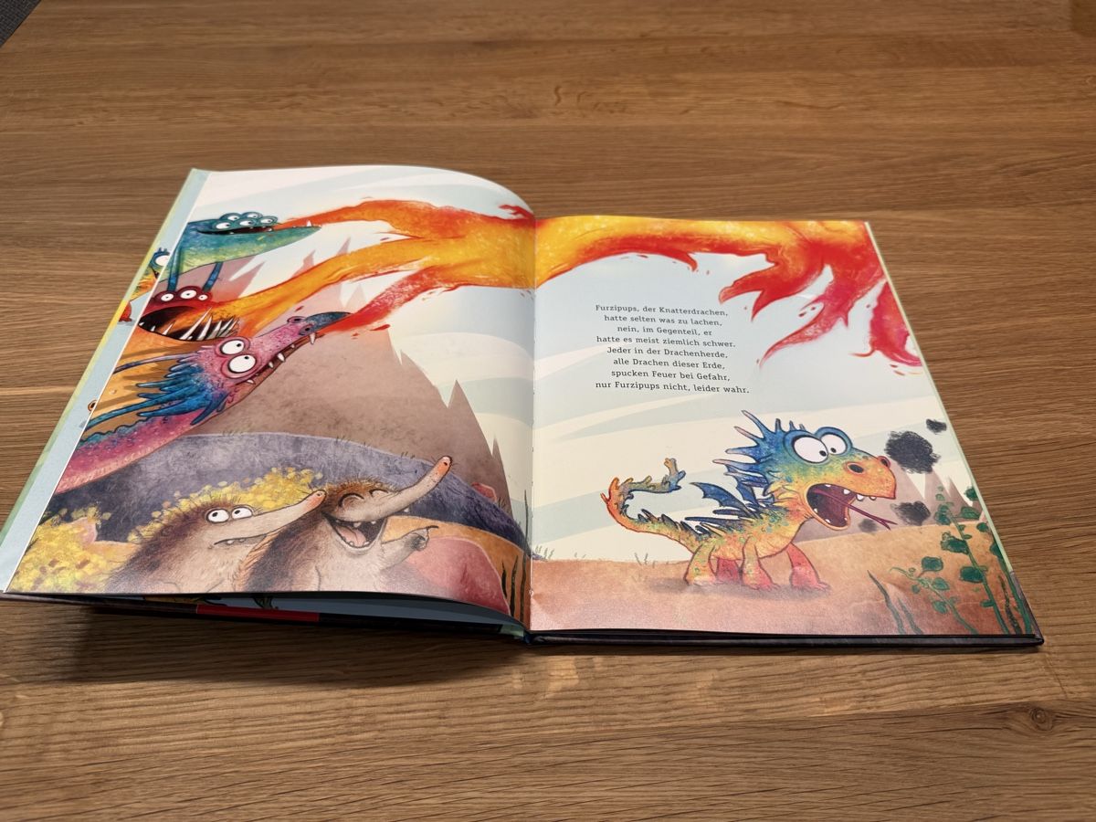 Bücher: Buch Furzipups der Knatterdrache – Gebraucht aus Attelwil von jasmine_252 1