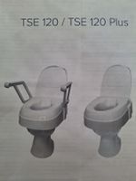 Toilettensitzerhöhung TSE 120 plus mit Armlehnen * Neu *