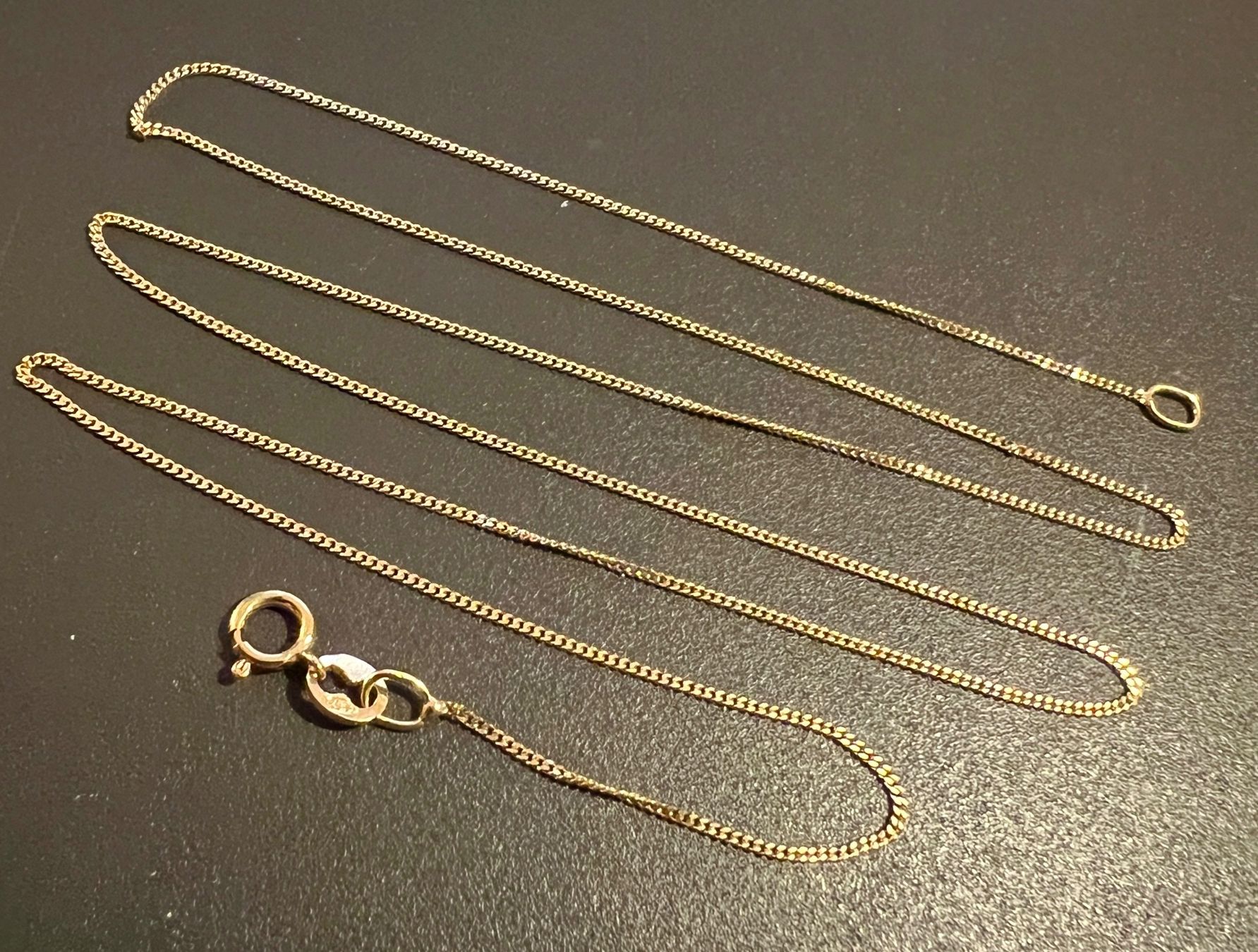 Colliers: Gold-Collier 18K mit Anhänger – D'occasion à Chur par Penting1935 7