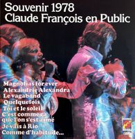 Claude François 2 LP's - Souvenir 1978 en public