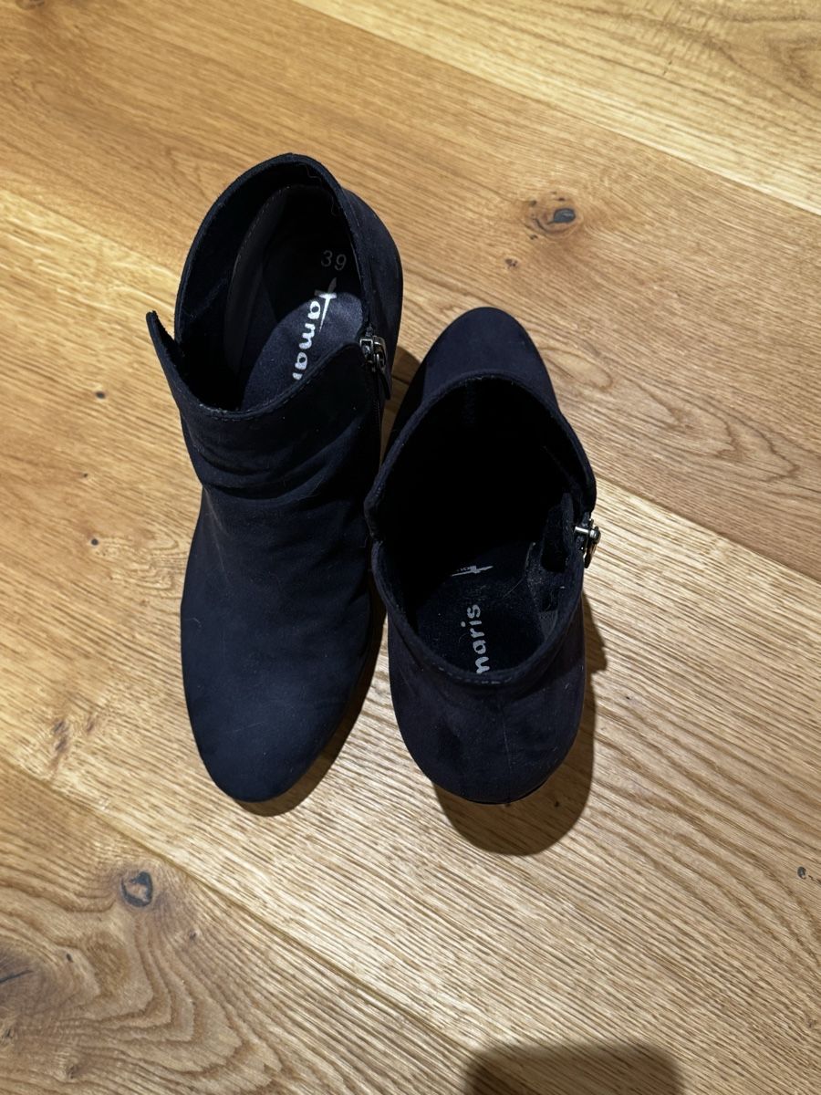 Tamaris Damenschuhe: Tamaris Stiefeletten dunkelblau – Gebraucht aus Baar von corinab_ 3