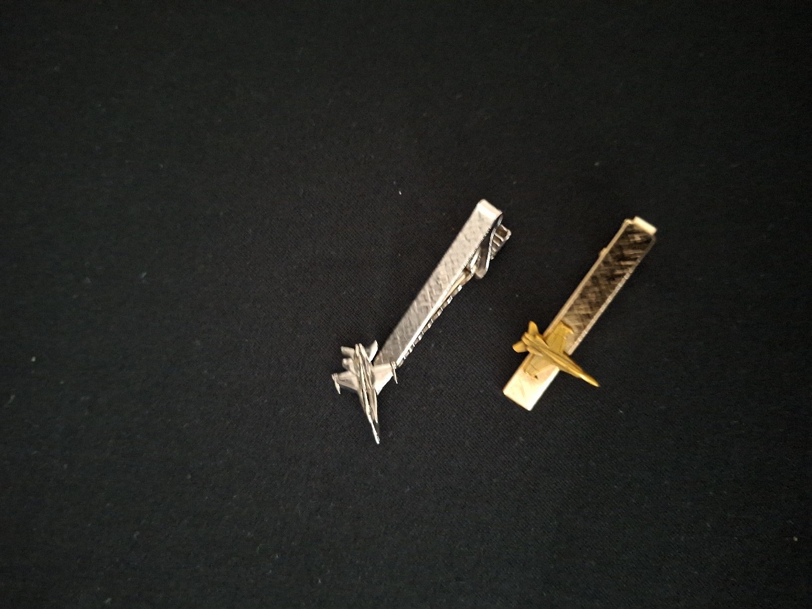 Sonstiger Schmuck: Aviatik-Kravattennadeln in gold und silber – Gebraucht aus Horw von Benny24 6