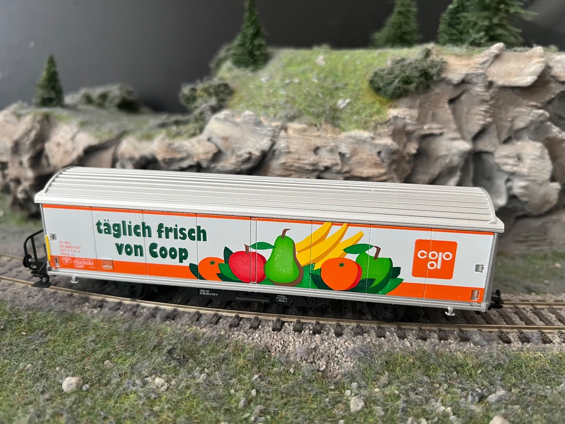 Märklin Modellini di ferrovie: 5 Märklin Güterwagen HO WS – Nuovo (secondo la descrizione) da Root venduto da Roll.48 3