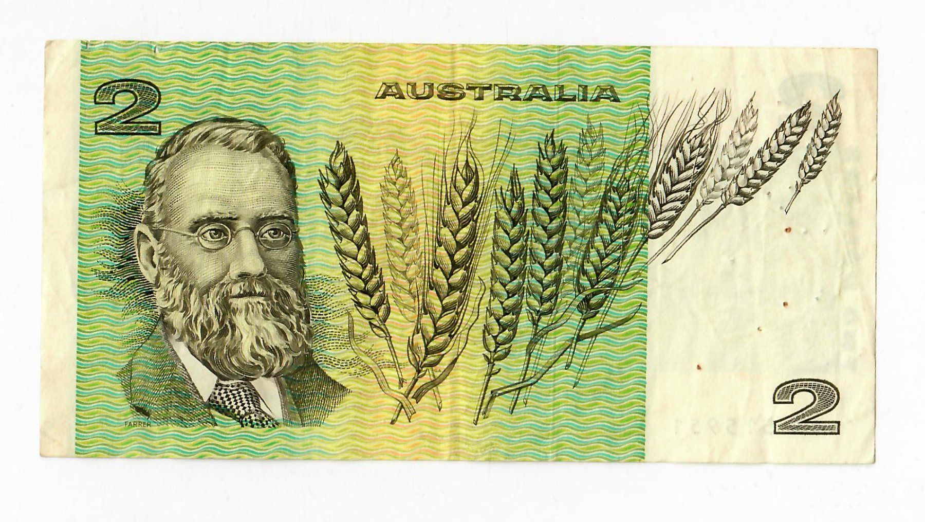 Banconote: Banknote Australien, 2 Dollar – Usato da Landquart venduto da balboajimmy 1