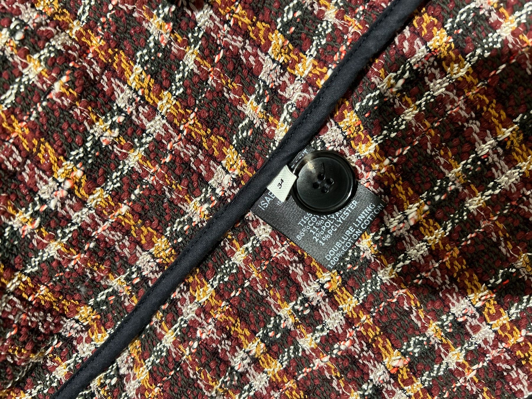 Isabel Marant Giacche: Isabel Marrant Etoile Tweed Jacket – Usato da Zug venduto da CarolineRunge 4