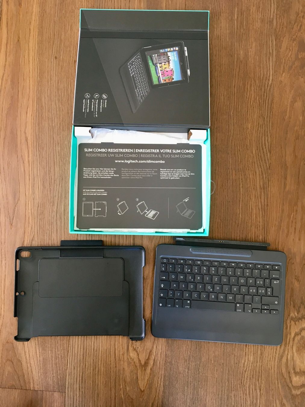 Logitech Tastiere: Slim Combo Tastatur Apple iPad Pro 10.5-inch / CH Layout – Nuovo (secondo la descrizione) da Suhr venduto da MartinG_76 1