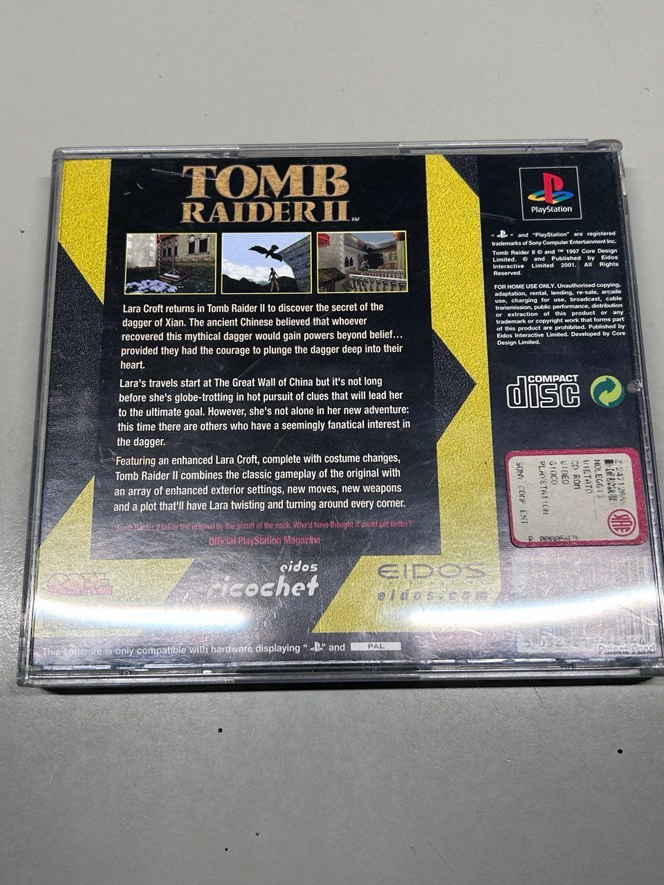 Sony Giochi: Tomb Raider II per PlayStation 1 – Usato da Giubiasco venduto da LorisVale 1