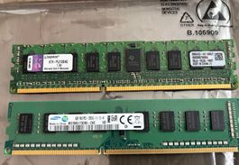 2 Stück  RAM Speicher – Kingston & Samsung – je 4GB -  DDR3