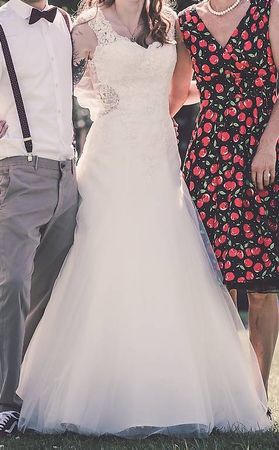 Brautkleid 34/36 A-Linie