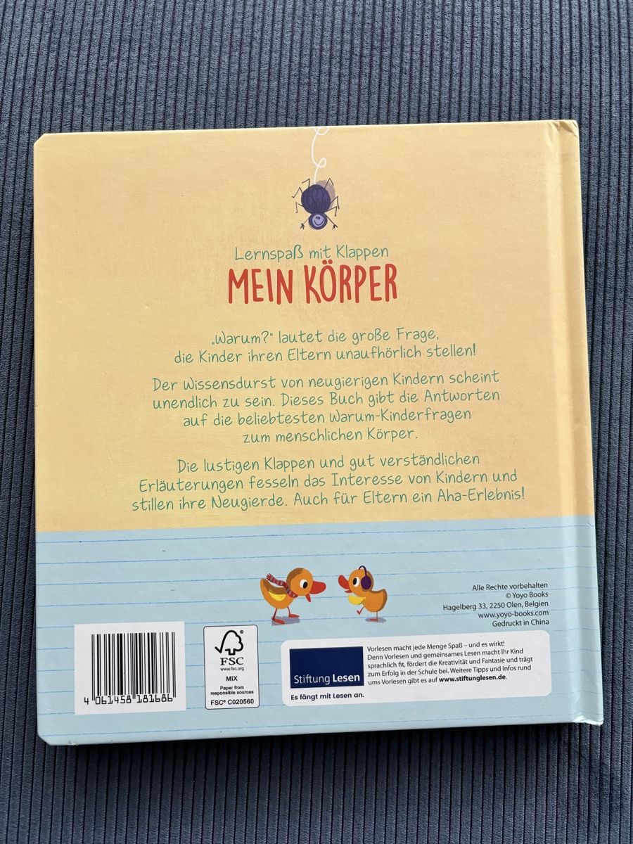 Bücher: Kinderbuch "Mein Körper" - Entdecke deinen Körper! – Gebraucht aus Zollikofen von ale_w2sw 1