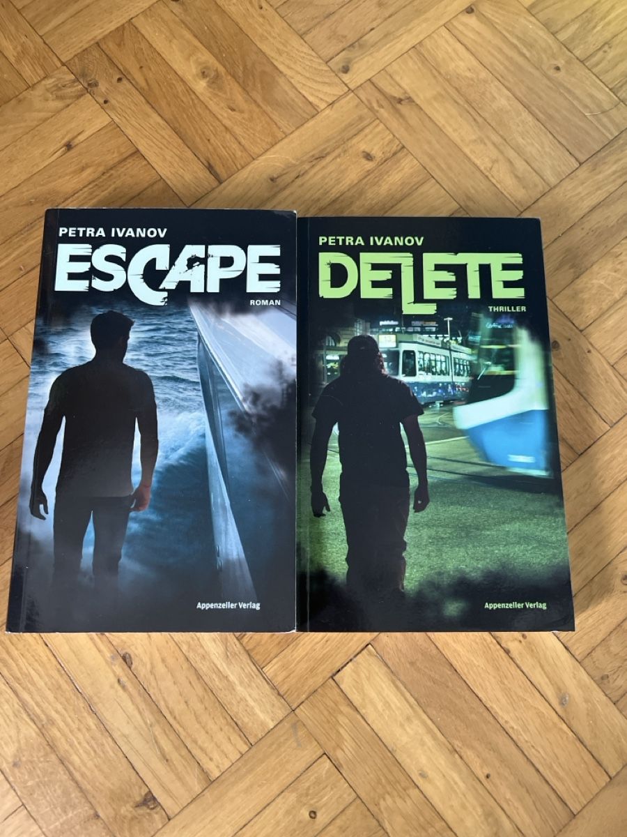 Bücher: Petra Ivanov Jugendromane Escape und Delete 2 Buecher – Neu (gemäss Beschreibung) aus Oberengstringen von Kadarp