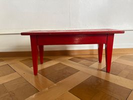 Holzbank für Kinder