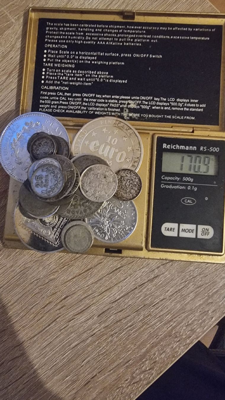 Tutti le monete: pièces argent lot – Usato da Cormondrèche venduto da yo1978 3