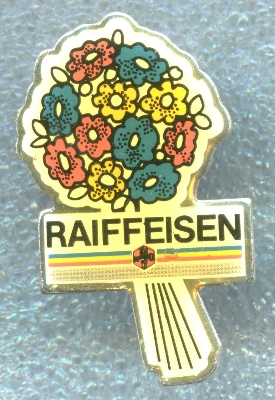 Plaquettes & Badges: RAIFFEISEN  Bank  Blumenstrauss – D'occasion à Winterthur par Sammleroase