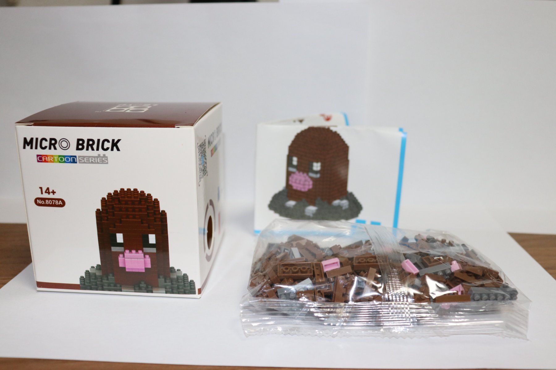Pokémon Statuette: Pokémon Micro Brick Cartoon Digda,  300 Teile – Nuovo e nell'imballaggio originale da Bern venduto da Maxdamato 3