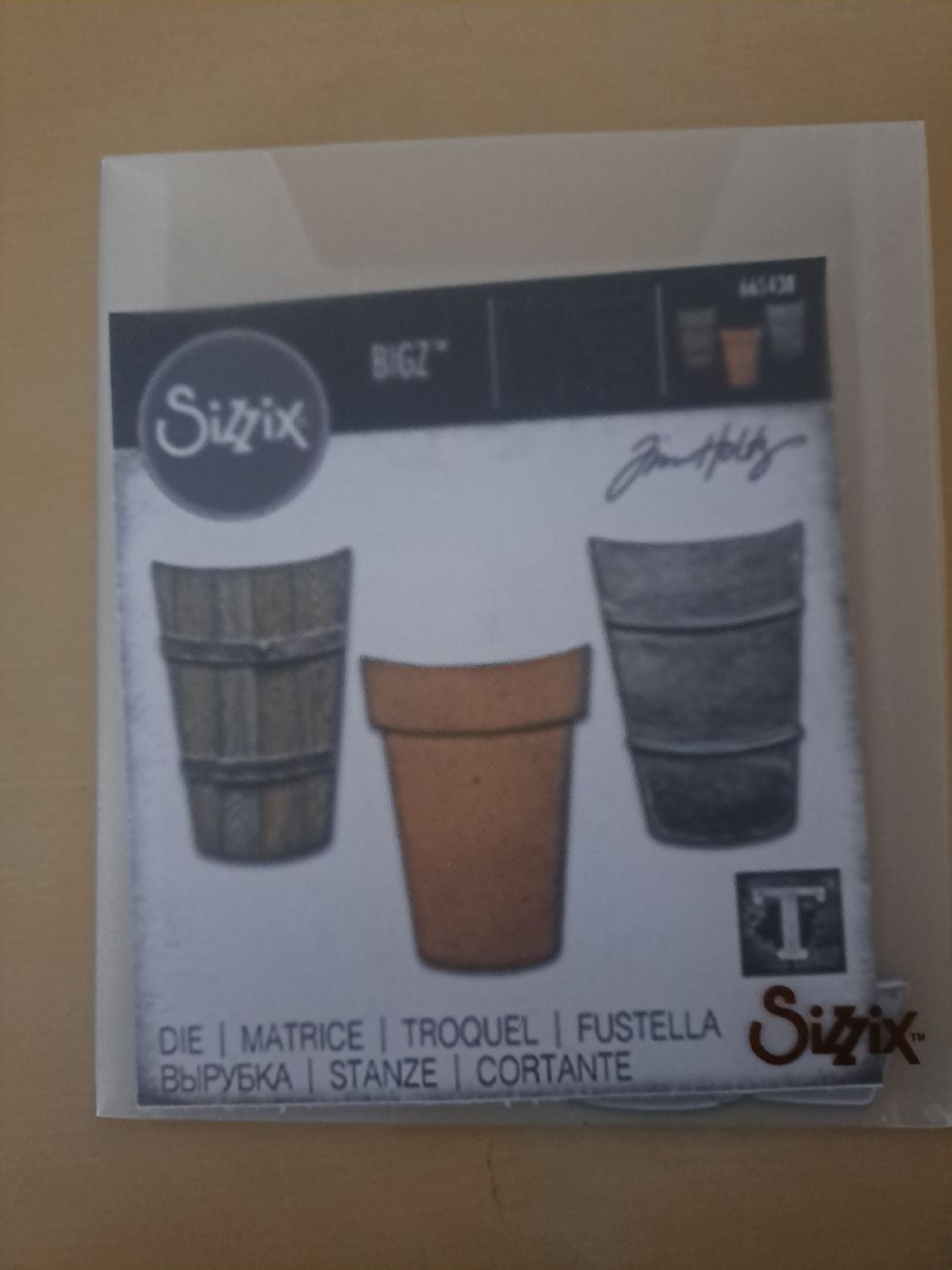 Sizzix Bastelsets: Sizzix Thinlits Stanzen Set  4 Stück.  – Gebraucht aus Riehen von maggeldiwuam 2