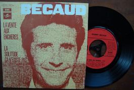 GILBERT BÉCAUD - LA VENTE AUX ENCHÈRES