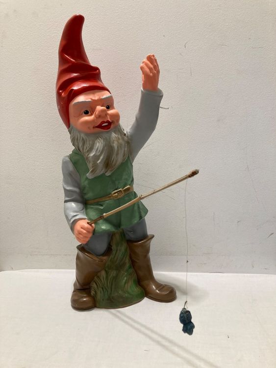 Grosser Heissner Gartenzwerg "Fischer" Kaufen auf Ricardo