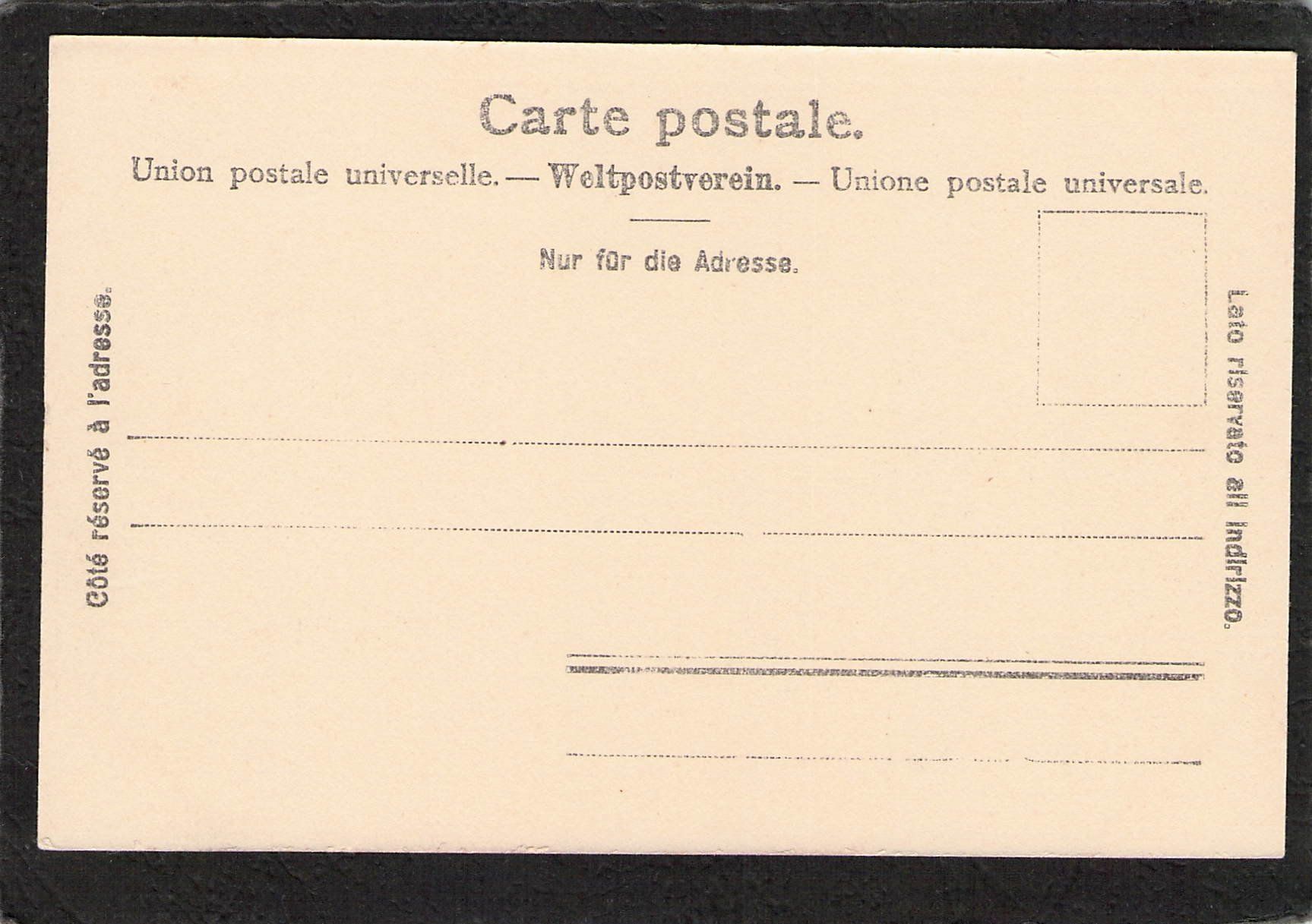 Cartoline postali: Lichtdruck : Oberthor Jlanz GR – Usato da Reichenburg venduto da Pipo-67 1