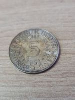 DEUTSCHE 5 MARK SILBERMÜNZE 1951 J