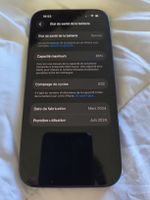 iPhone 15 128Go noir