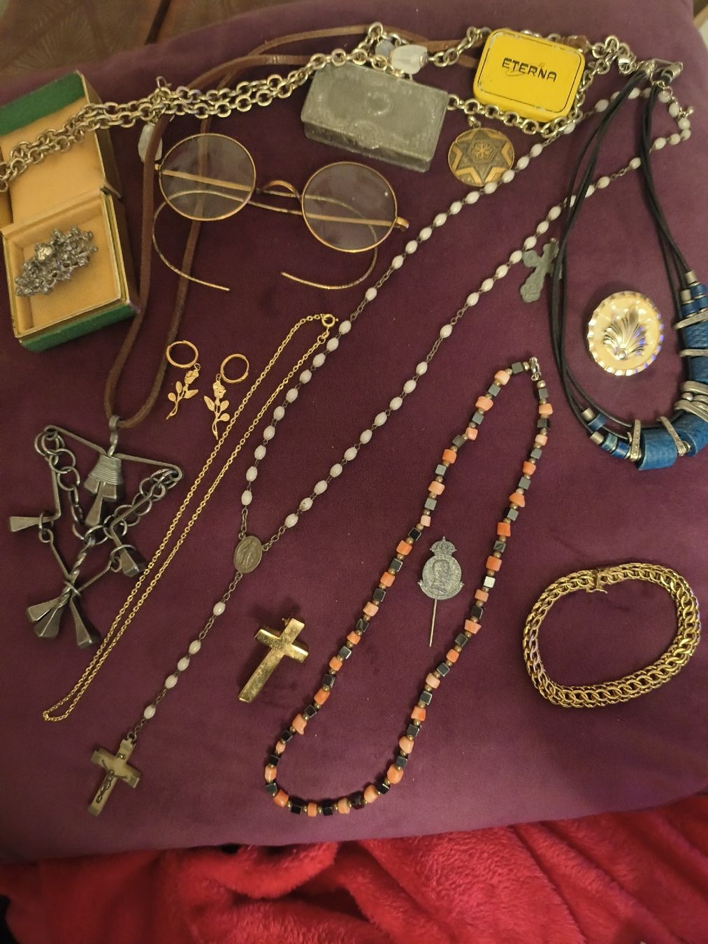 Sonstiger Schmuck: lot bijoux diverses ancien  – Gebraucht aus Pampigny von Nathbn