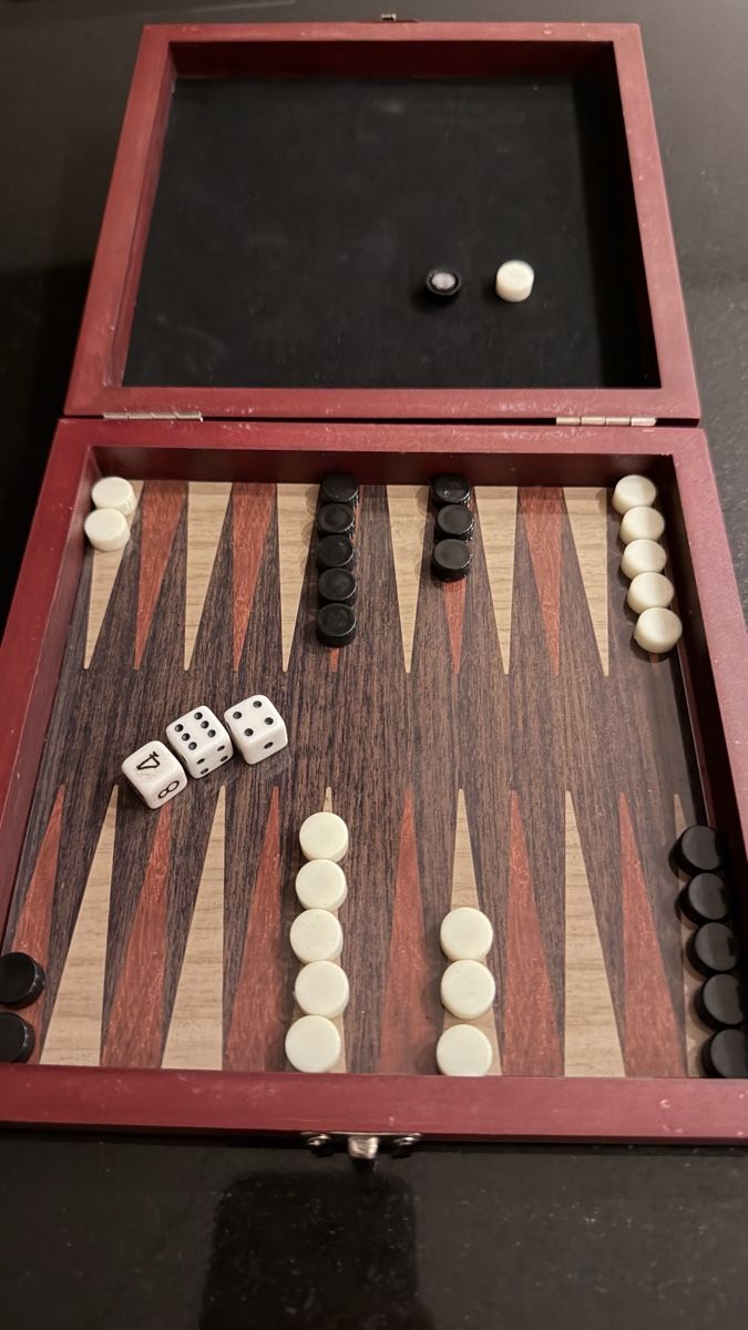 Giochi: Pocket magnetic Backgammon Set – Usato da Gebenstorf venduto da D0minika 3