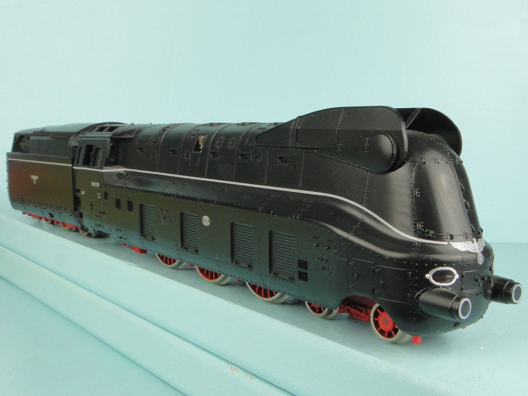 Fleischmann Modellini di ferrovie: Fleischmann H0 4172 Stromliniendampflok BR 03 1074 – Usato da Bülach venduto da cann11 6