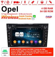 Android 10 Autoradio Opel DSP Schwarz
