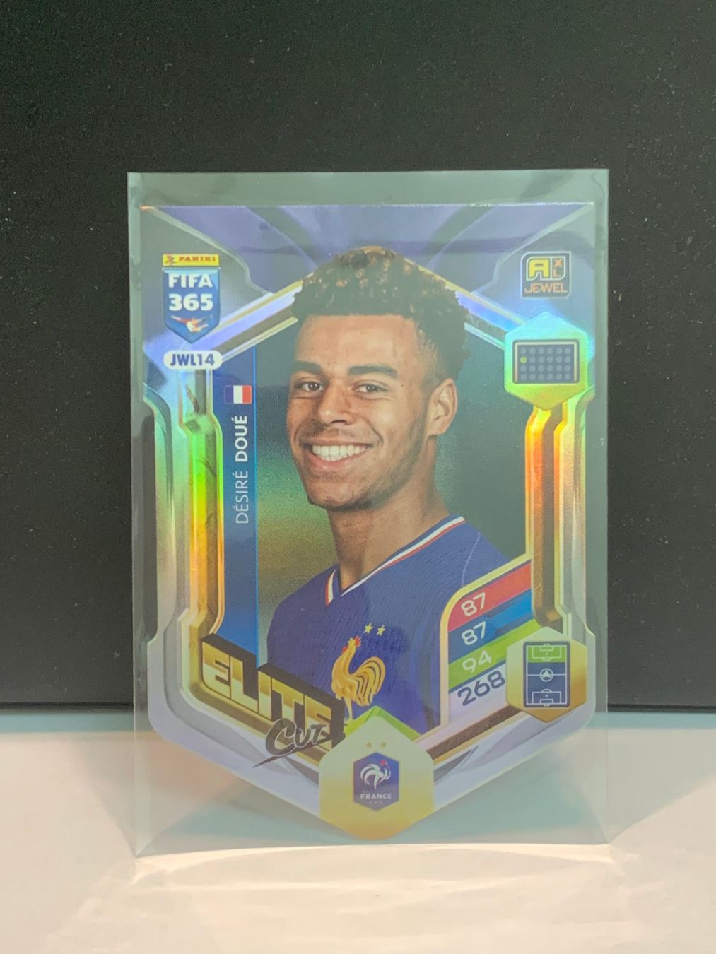 Panini Carte collezionabili: Panini Fifa 365 Désiré Doué Elite Cut – Nuovo (secondo la descrizione) da Flawil venduto da Juventino93