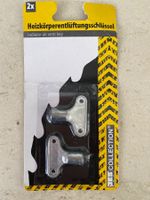 Heizkörperentlüftungsschlüssel 2x neu