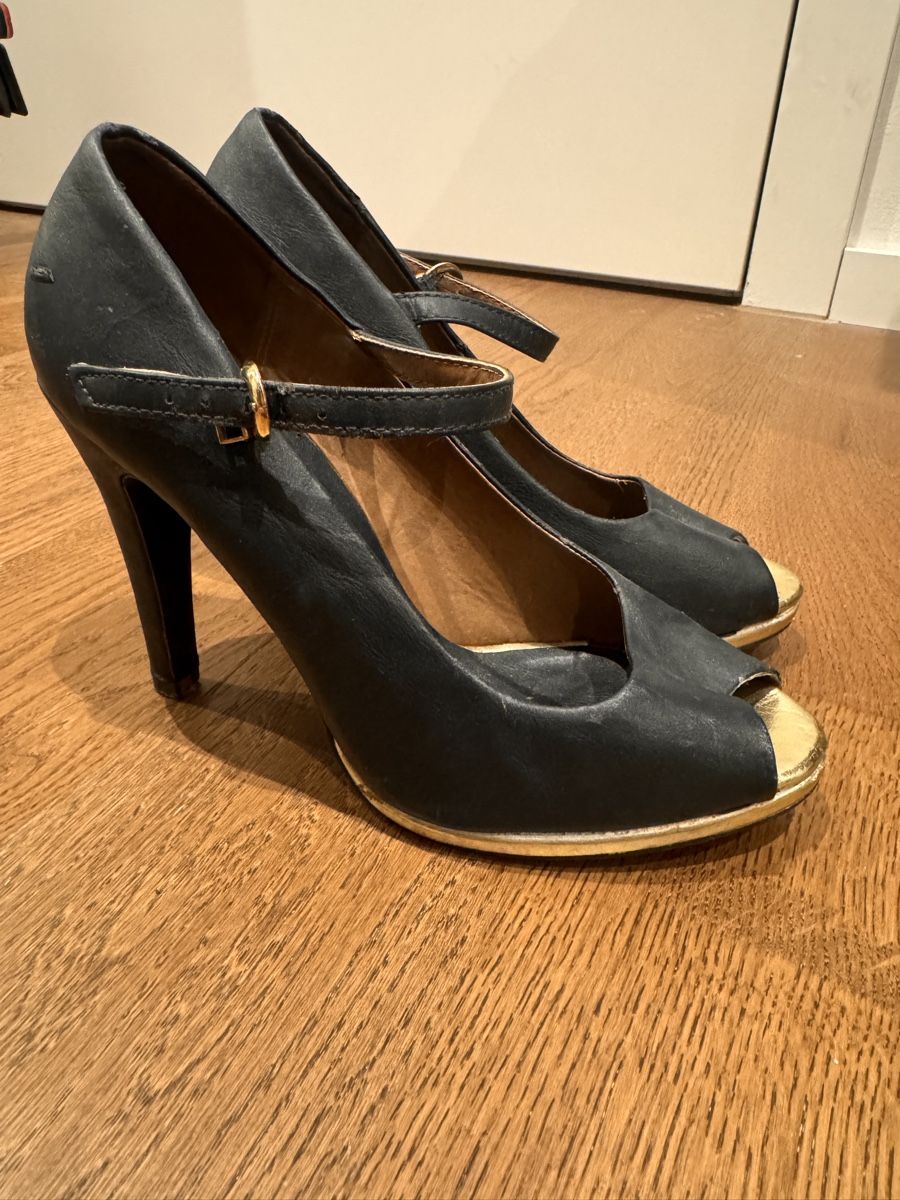 Scarpe da donna: Navy Blue High Heels 39 Frauen – Usato da Richterswil venduto da Manu55555