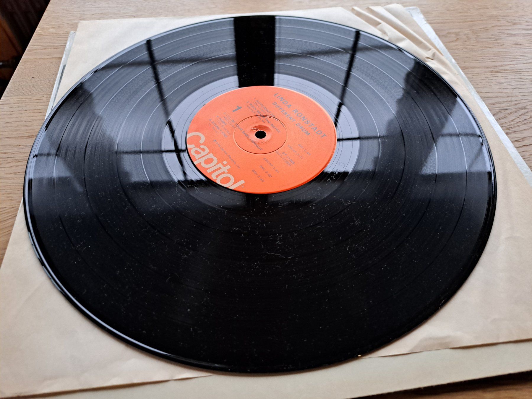 Dischi in vinile: Linda Ronstadt - Different Drum – Usato da Meggen venduto da Ricardokoch 3
