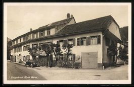 Langenbruck, Hotel Bären, Strassenansic