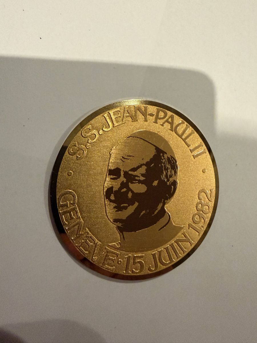 Medaillen: médaille commémorative Jean-Paul II – Gebraucht aus Echallens von JAR69