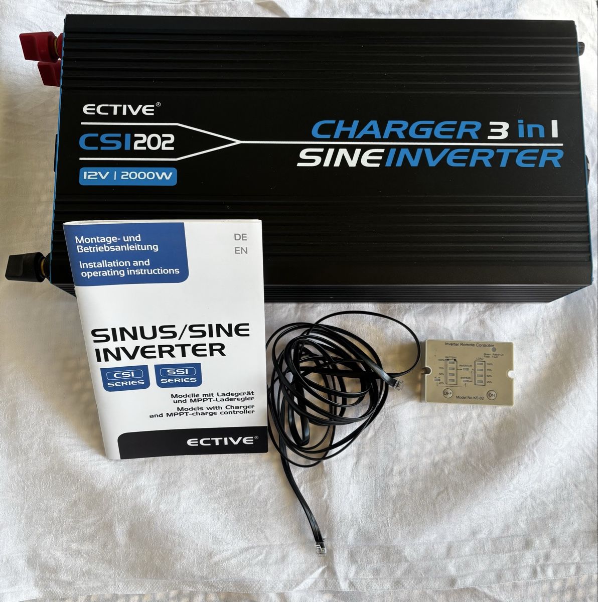 Ective Wechselrichter: Ective CSI 202 Inverter – Gebraucht aus Gümligen von Micha110