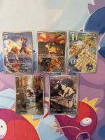 Pokémon Art Rare Karten Set – 5 Karten – Top Zustand