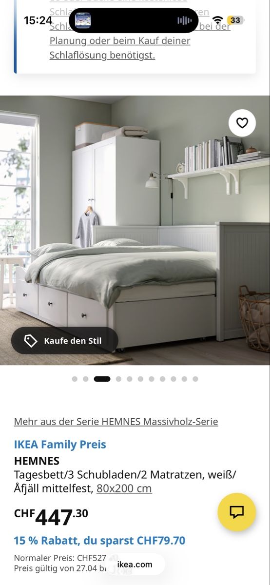 Letti: Kinder bett – Usato da Horgen venduto da aline_o2