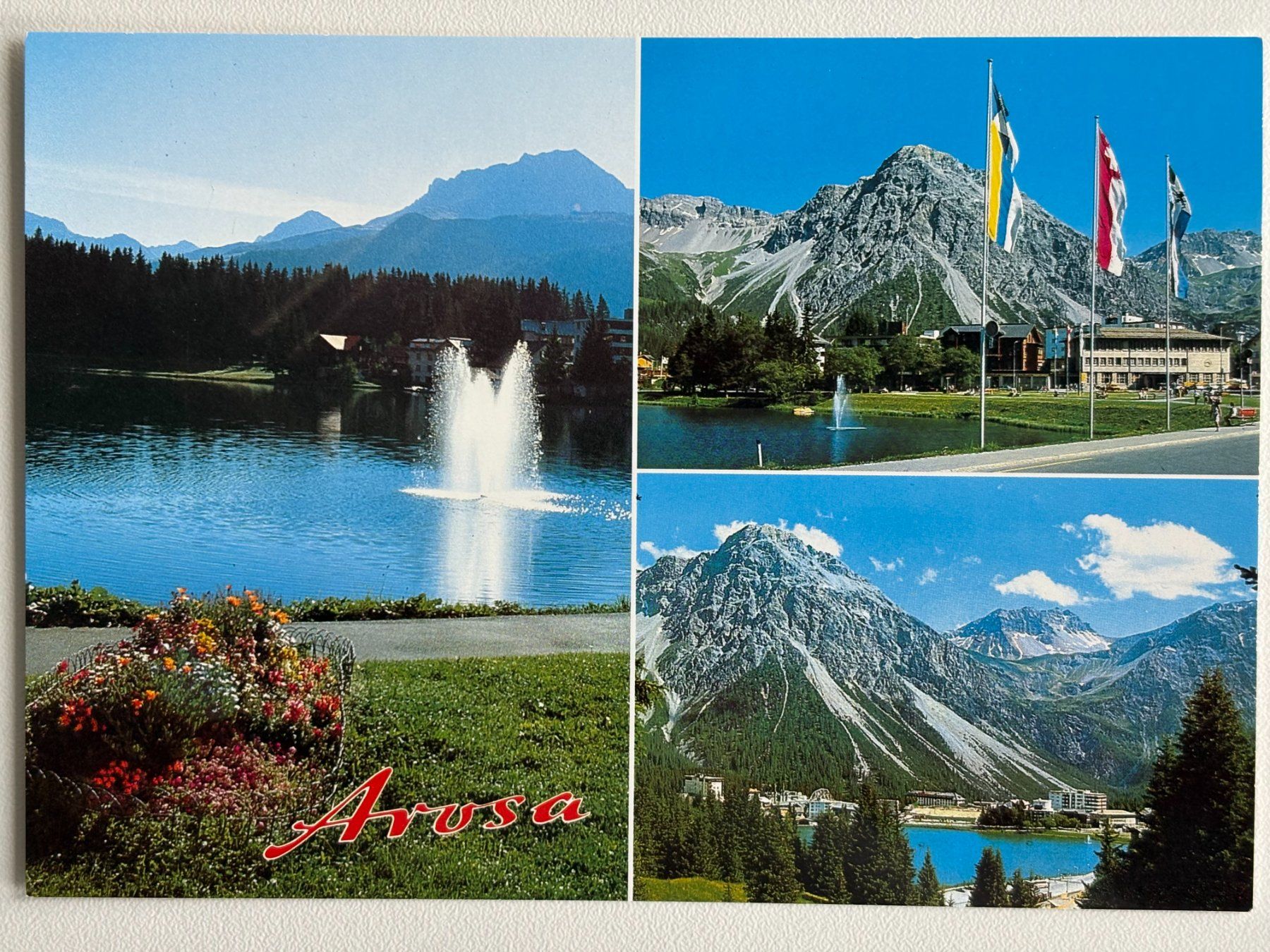 Cartoline postali: Postkarten Ansichtskarten Kanton Graubünden (7 Postkarten) – Usato da Belp venduto da Peltola13 4