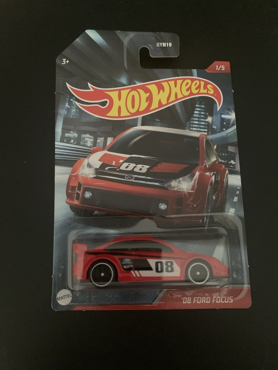 Hot Wheels Modellini d'auto: Hot Wheels '08 Ford Focus GYW19 – Nuovo e nell'imballaggio originale da Worb venduto da Theubet02