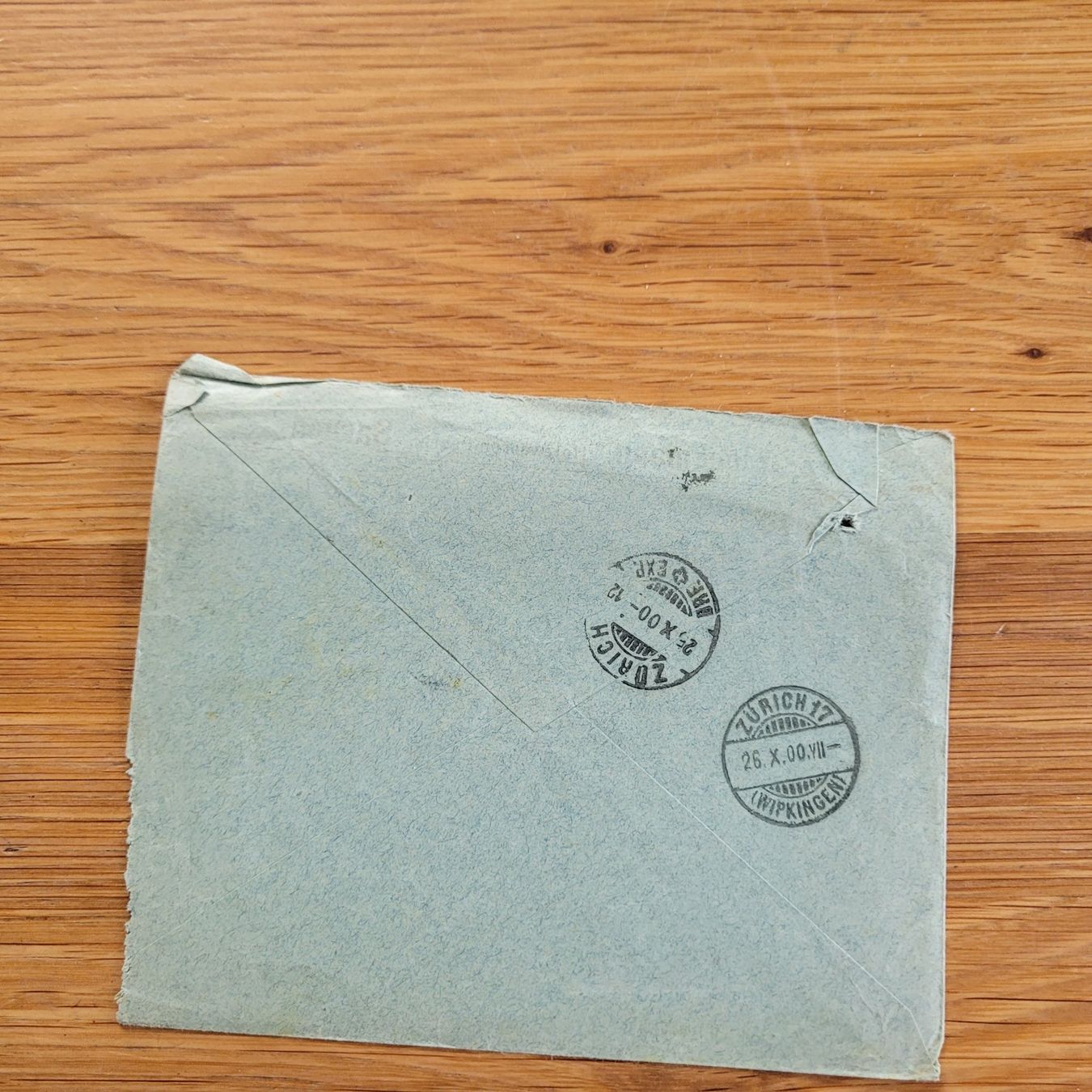 Tutti i francobolli: Dokument Sarnen 1900 Zürich – Usato da Biel/Bienne venduto da Destockweb 1