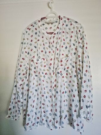 Bluse Clockhouse C&A, "Eule" Gr. 52/54